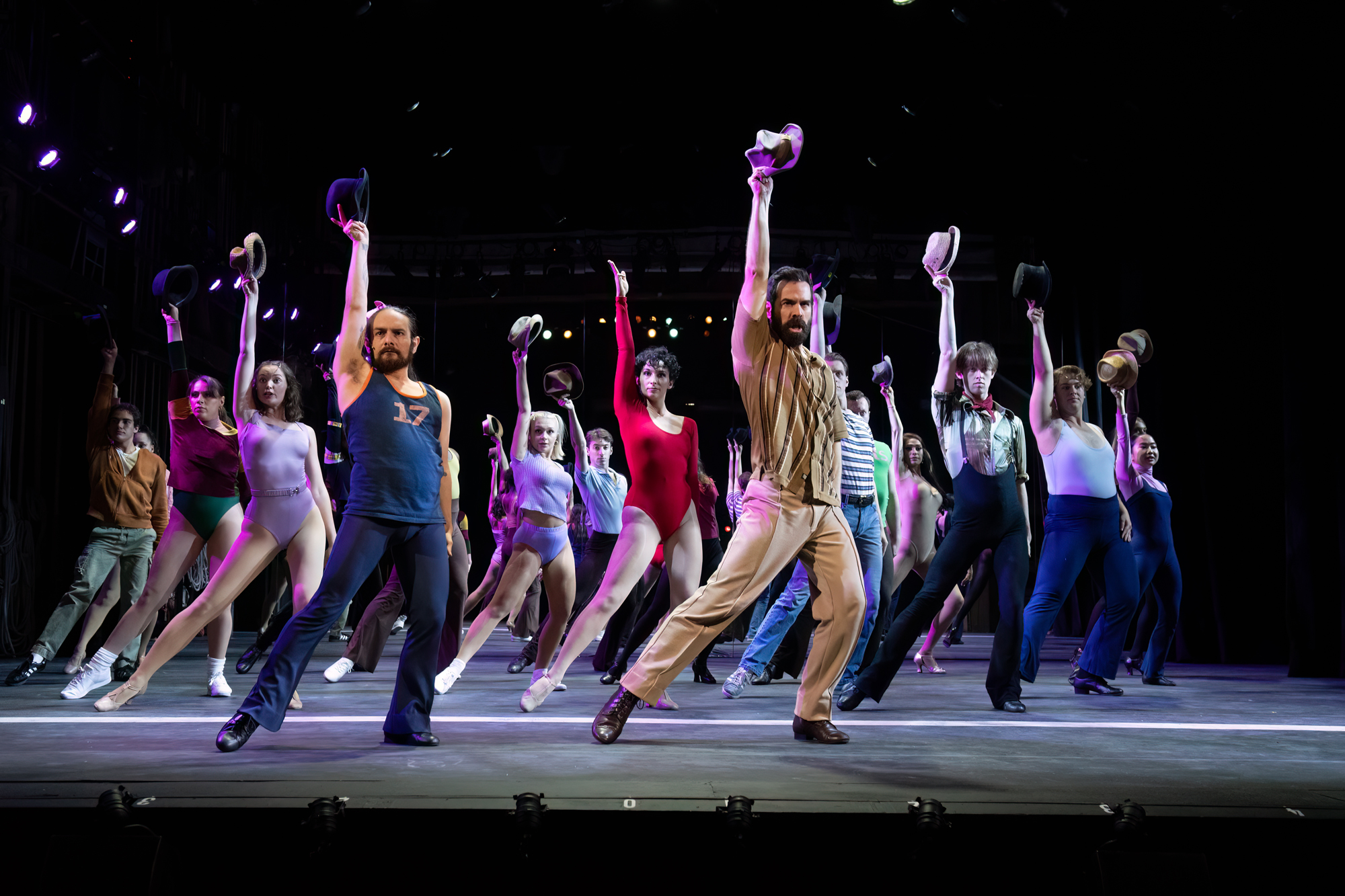 BU On Broadway rehearses dance for ‘A Chorus Line.’ Follow along live.